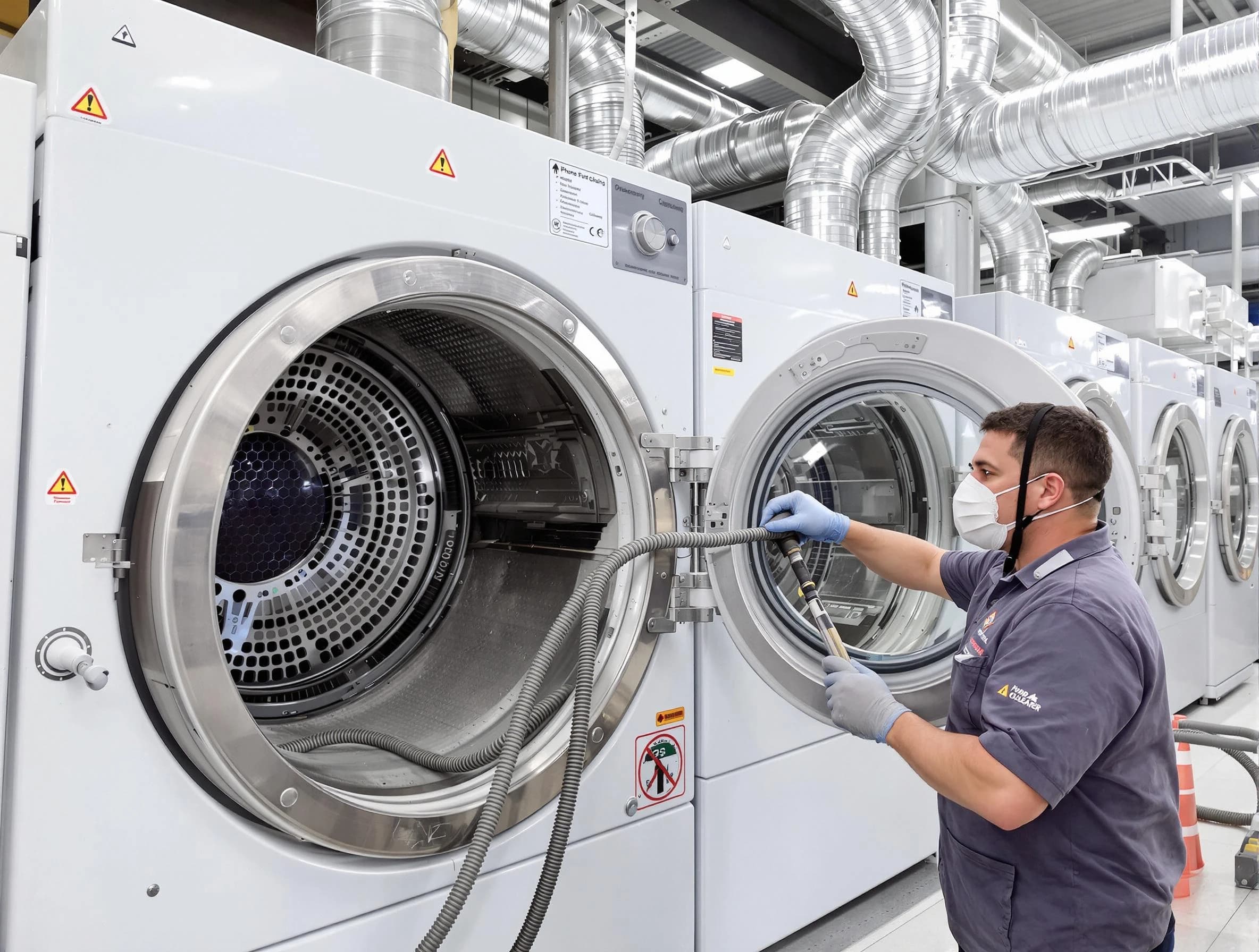 Industrial-grade dryer vent cleaning by Salem Dryer Vent Cleaning in Salem